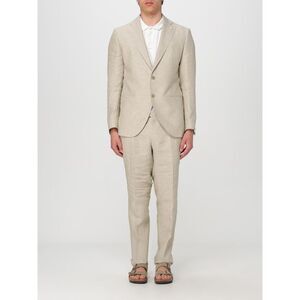 Luigi Bianchi Suit Men Kaki